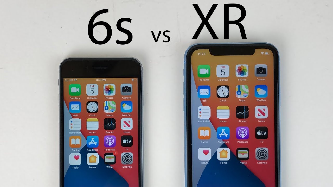 iPhone XR vs iPhone 6s Speed Test (2021)