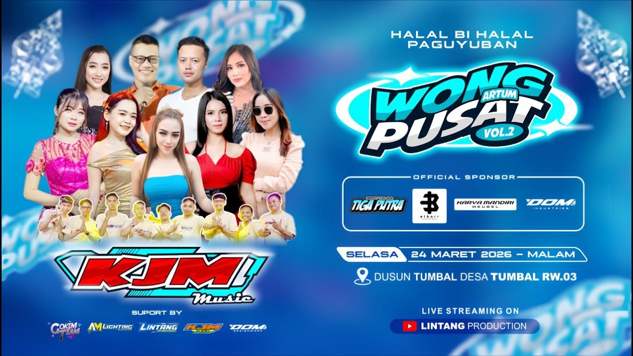 EXCLUSIVE PERFORMANCE KJM MUSIC :: HALAL BIHALAL THE BIG FAMILY WONG PUSAT COMMUNITY TUMBAL COMAL