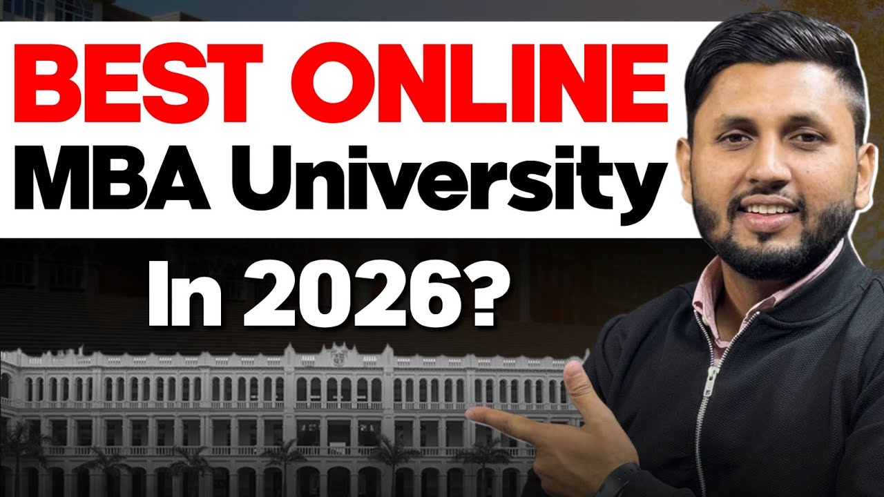 Best Online MBA University In 2026? | (How To Choose?) | Top Online MBA Universities In India