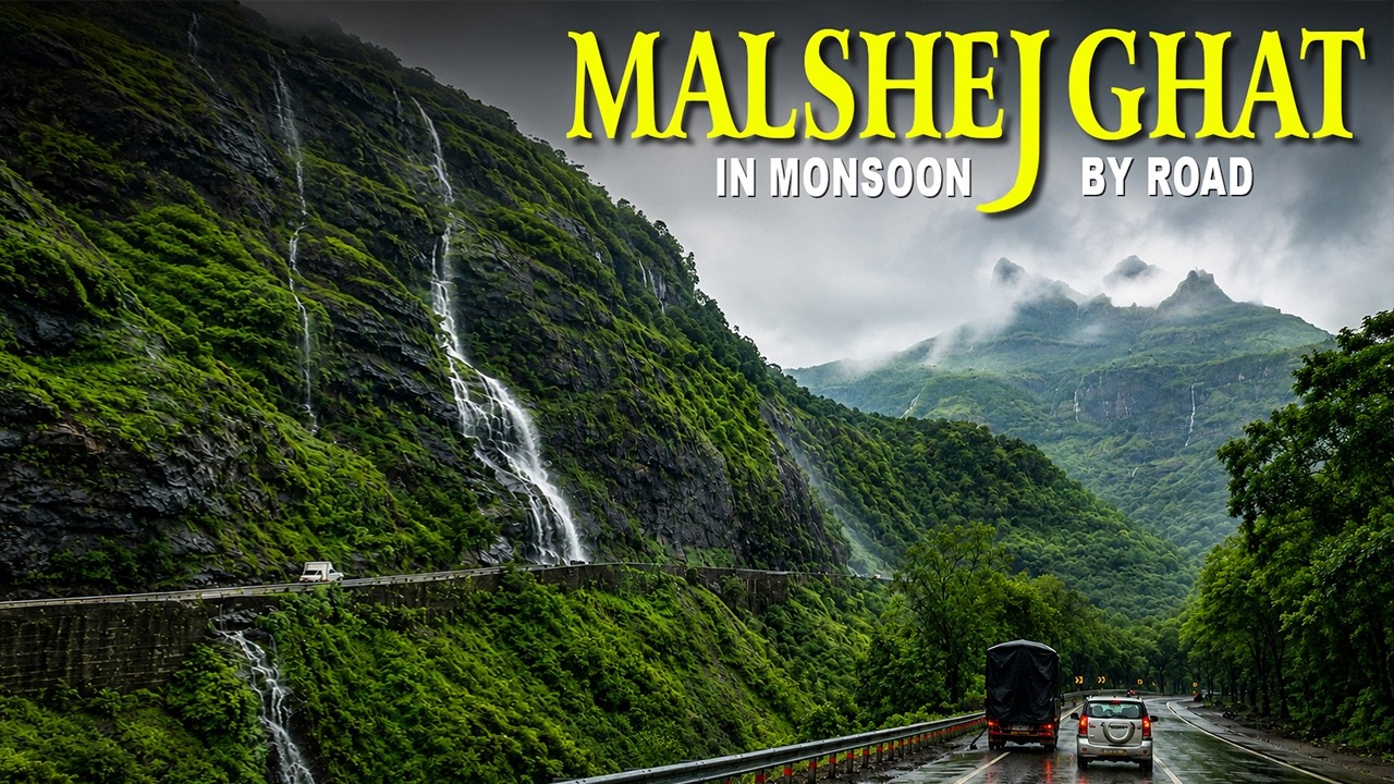 Malshej Ghat in Monsoon 🌧️ | Maharashtra's Most Beautiful Road Trip
