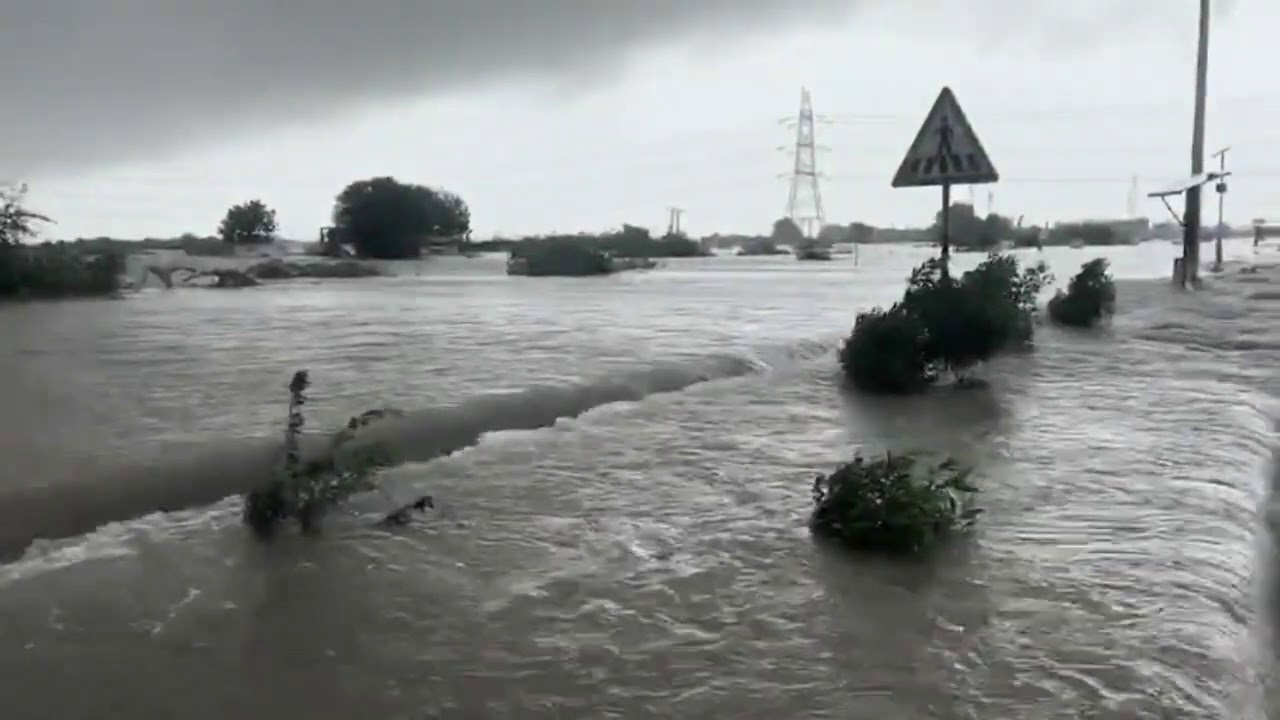 Macchu Dam - Morbi- Gujarat over flow 2020