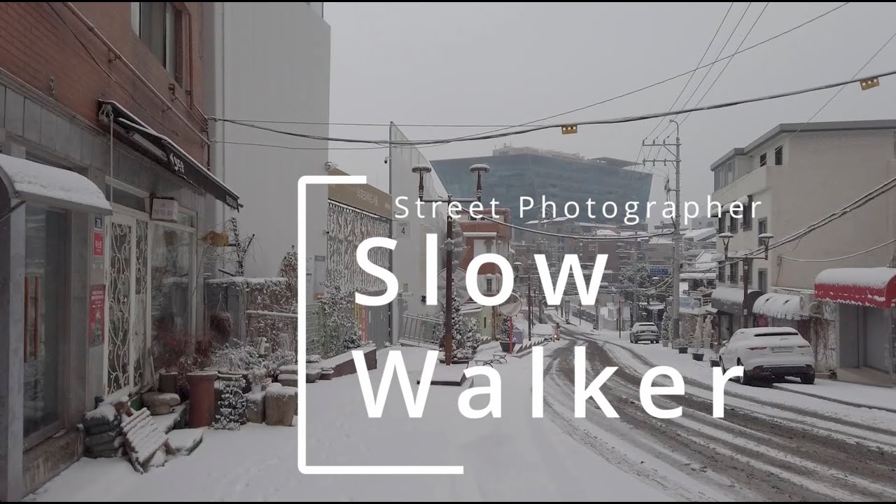 [ Seoul Blues ] 눈 (ft.이태원). Snow (ft. Itaewon).