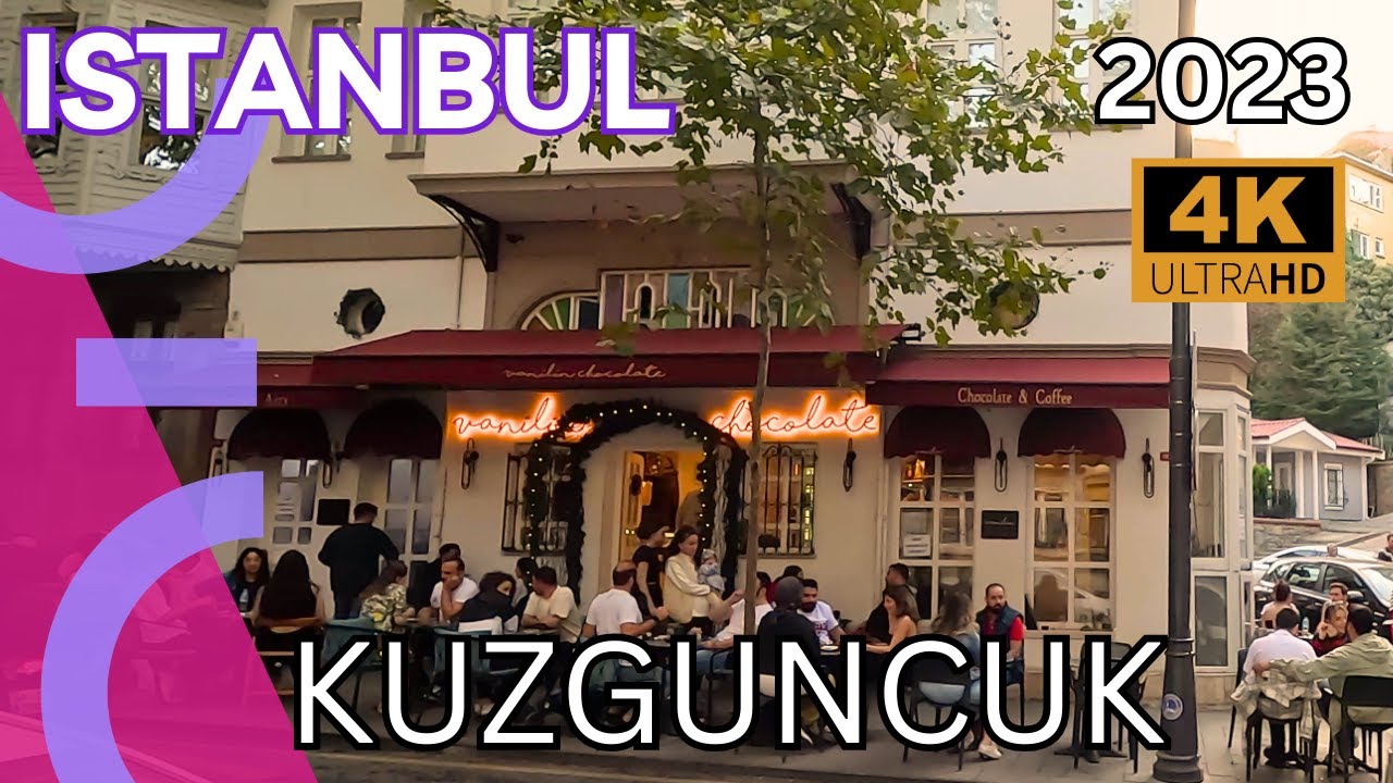 Istanbul-Kuzguncuk Walking Tour, October 2023 (UHD 60fps)
