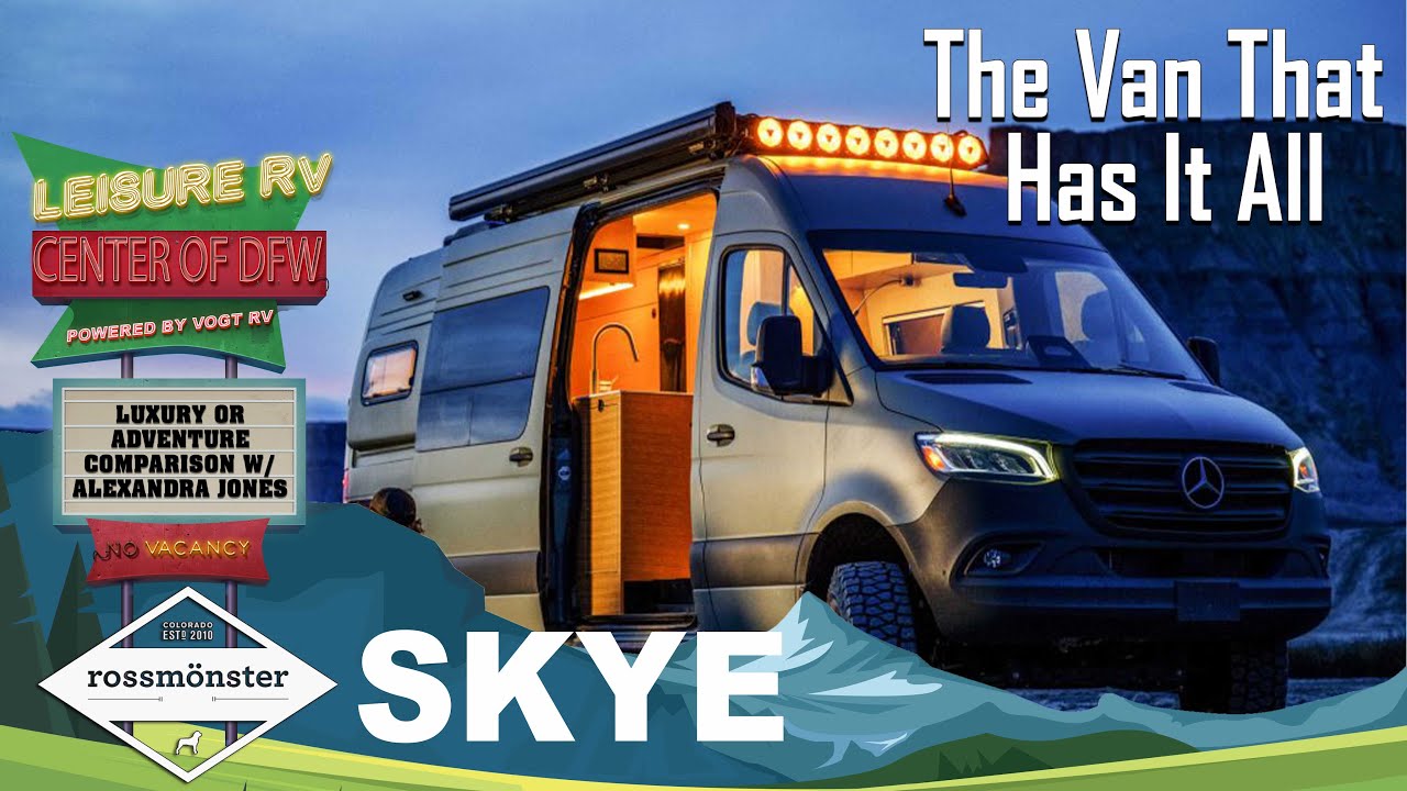 **🚐 Тур Rossmonster Sky Tour 2025 | Роскошный фургон для путешествий от Leisure RV Center DFW**