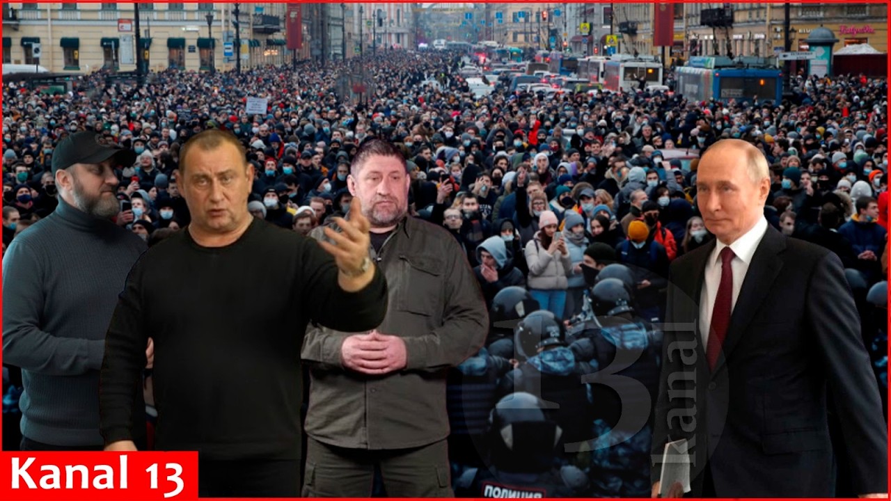 &laquo;Вставайте! Путин ведет страну к ужасной катастрофе&raquo;; российские блогеры осуждают диктатора.