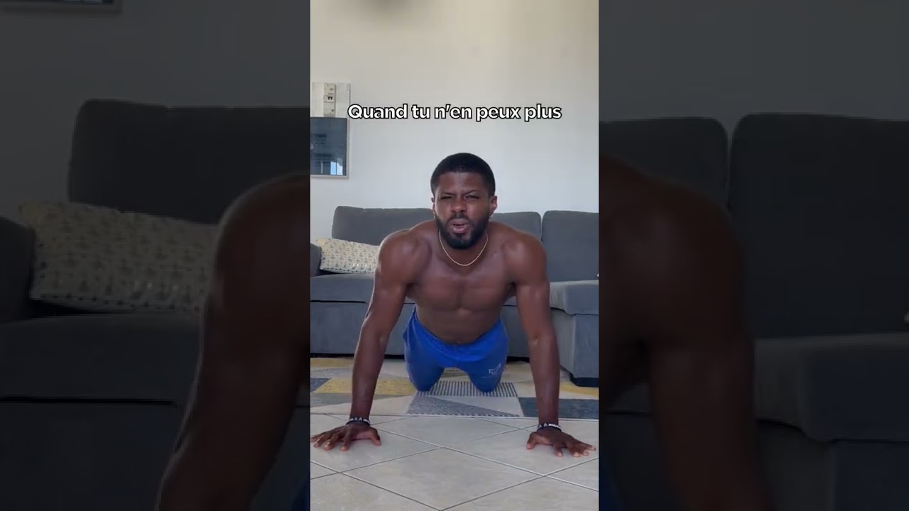 Apprends &agrave; faire 20 pompes !
