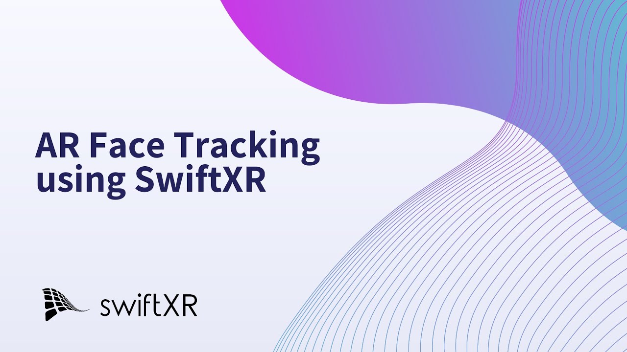 AR Face Tracking using SwiftXR