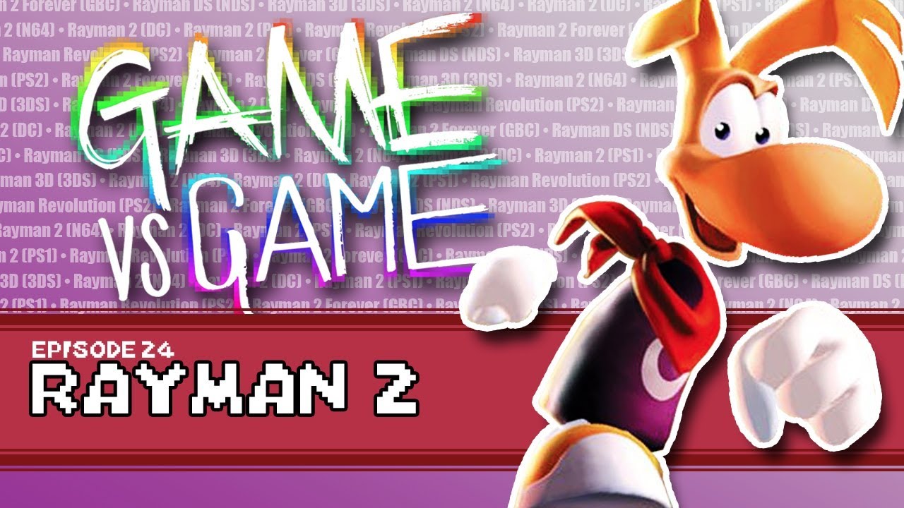 Rayman 2 - N64, DC, PS1, PS2, GBC, NDS, 3DS - Game vs Game