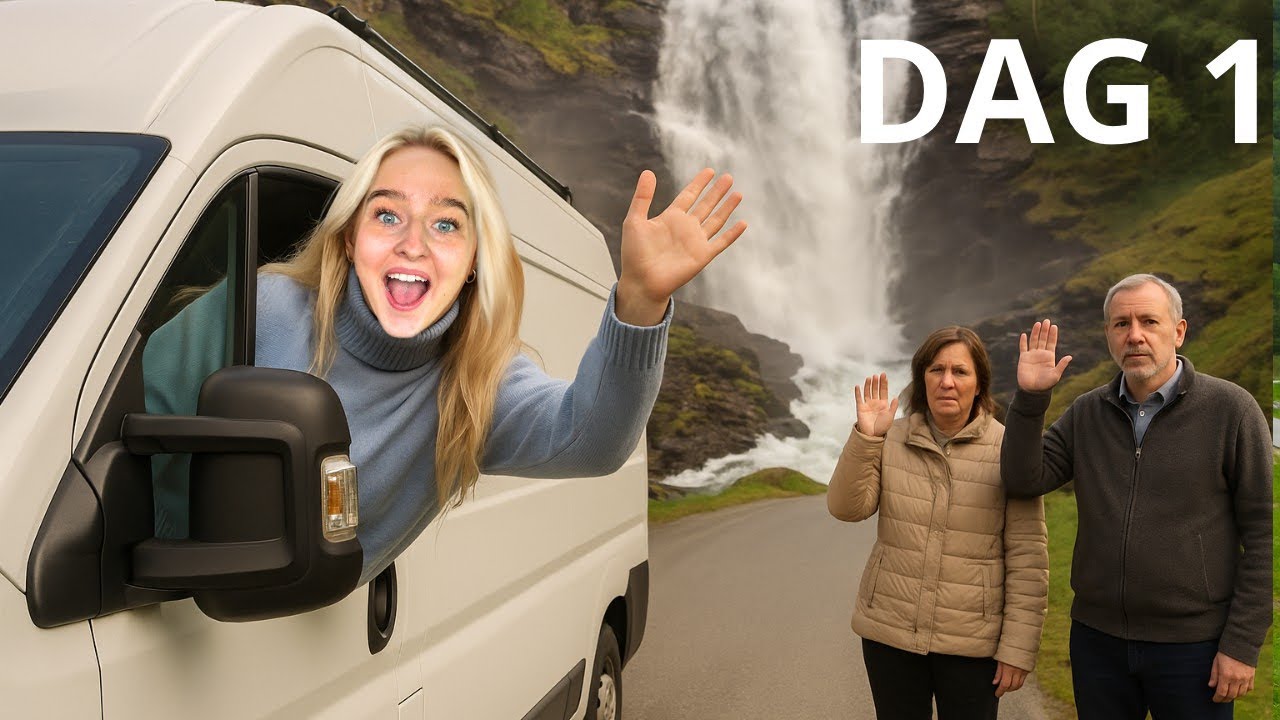 Jeg drar ALENE rundt i Norge i vanen min!🫣