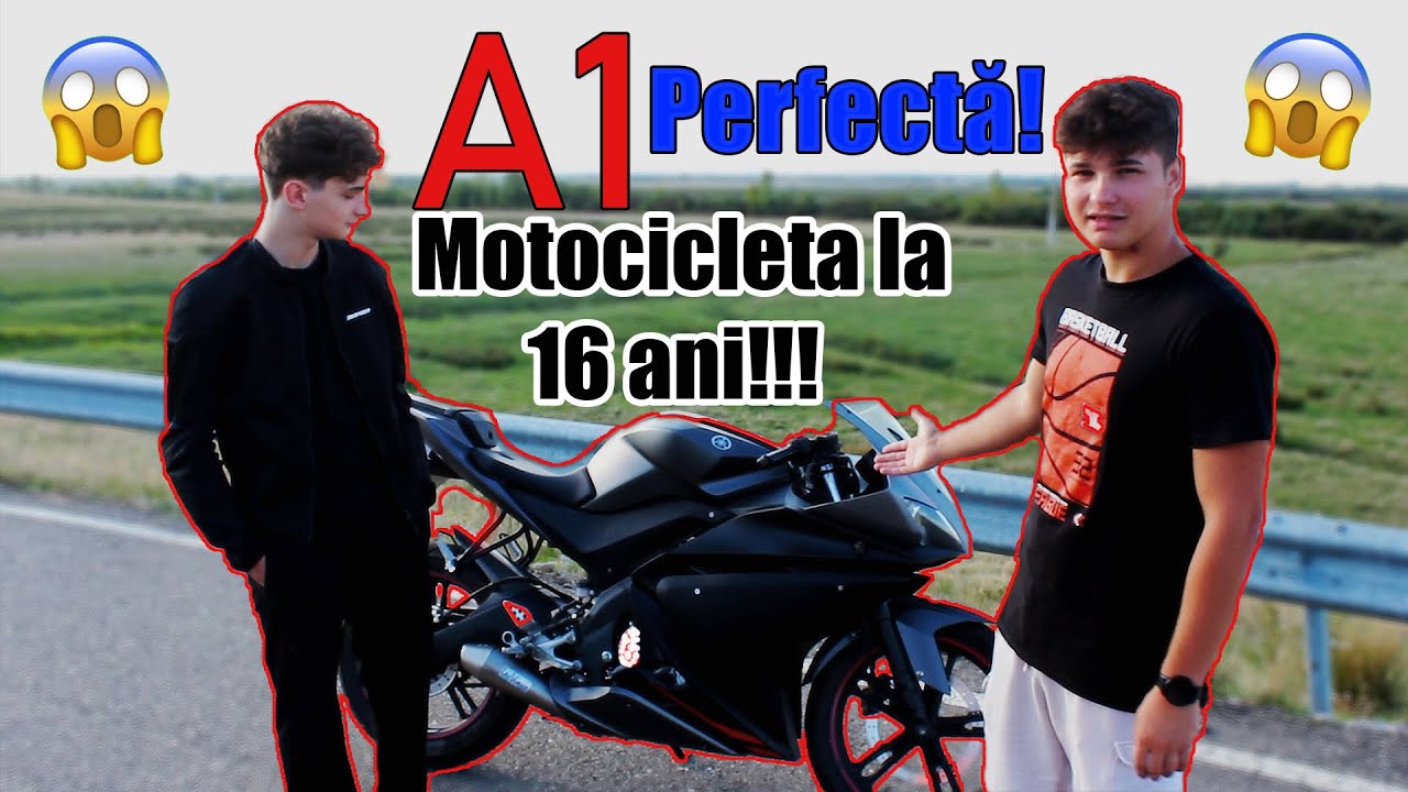 Prezentare Yamaha YZF125 | Motocicleta perfecta!!? A1 | 16 ANI!!😱😱 SPECIAL 2K ABONATI!!