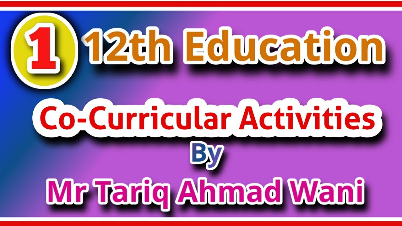 01- Co-Curricular Activities