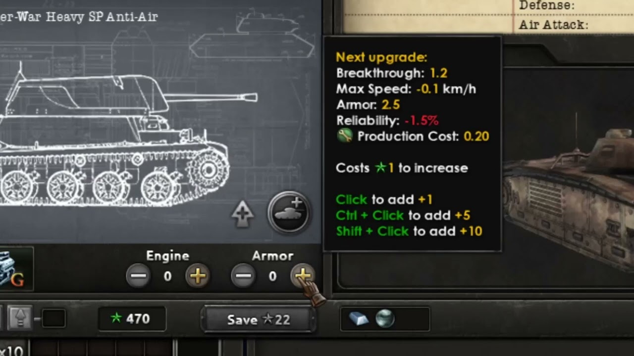 Tutorial hoi4: Diseño de division blindada para combatir en montaña, rio, jungla y pantano.