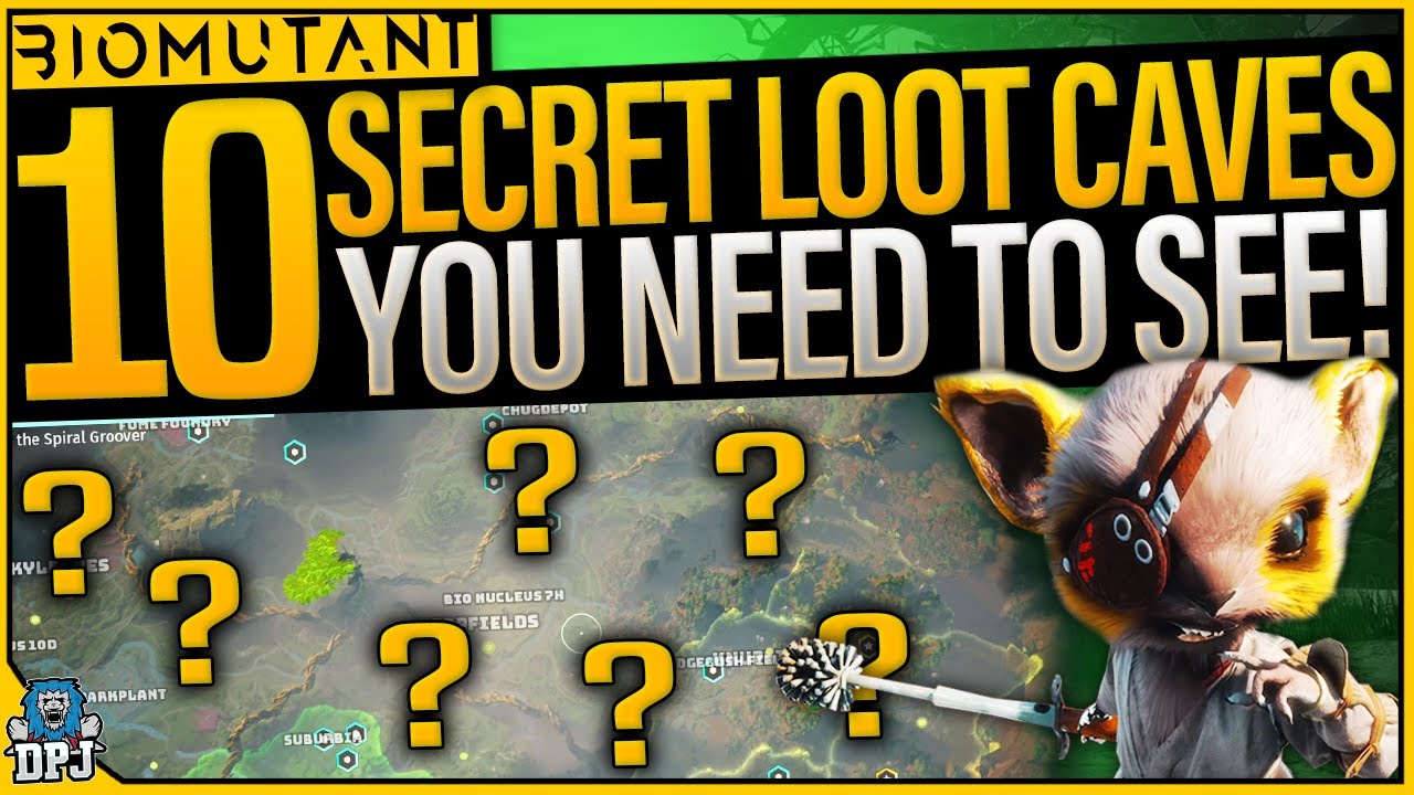 Biomutant: 10+ SECRET LOOT CAVES YOU NEED TO CHECK OUT - AMAZING RARE, LEGENDARY & ULTIMATE LOOT