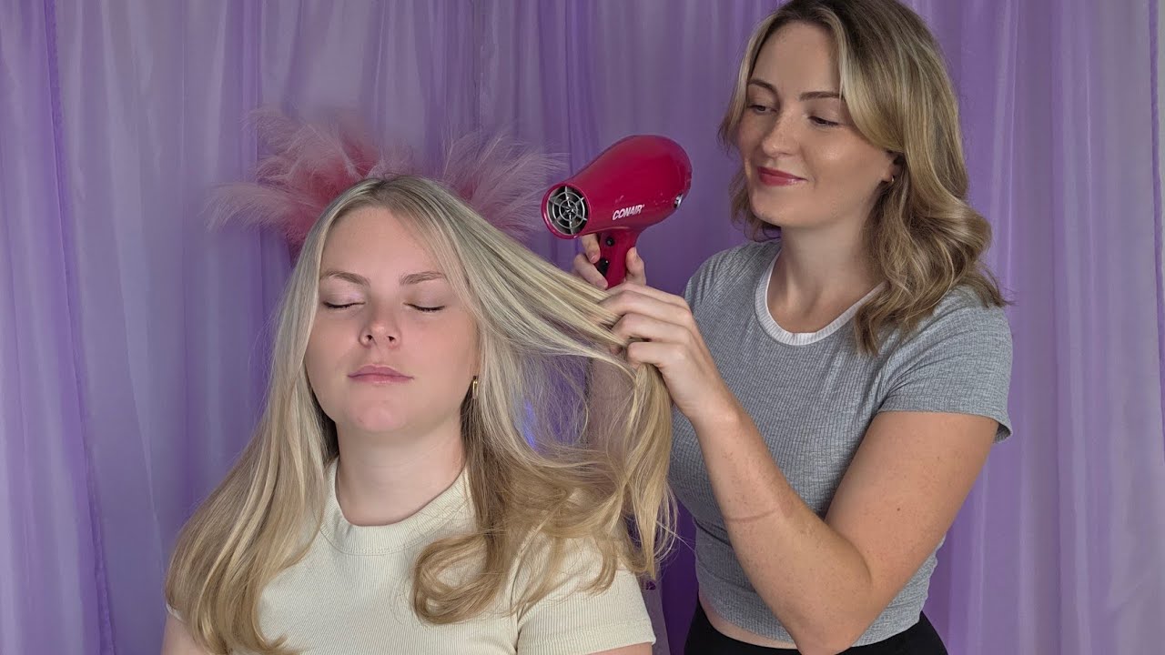 ASMR Perfectionist Salon Shampoo, Condition & Hair Wash - Blow Dry, Blowout & Finishing Touches