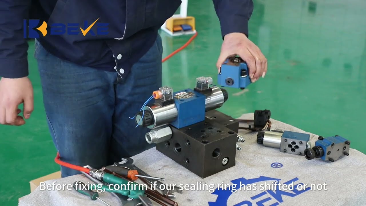100ton to 200ton NC Press Brake Hydraulic Valve Blocked Problem Checking and Cleaning Part ONE
