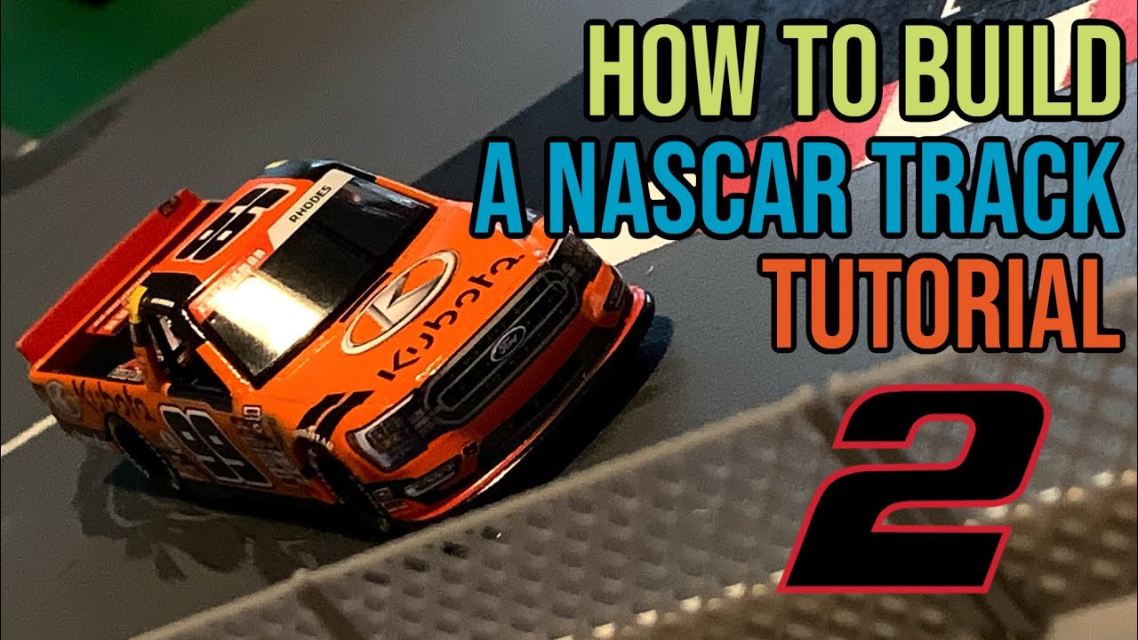 How to Build a NASCAR Stop Motion Track #2 (Tutorial)