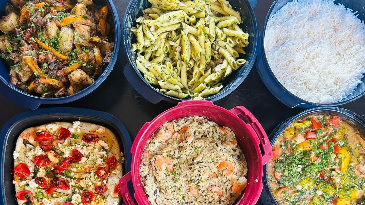 Francais Tupperware Party  - Meal Prep Marie-Pier Tétreault