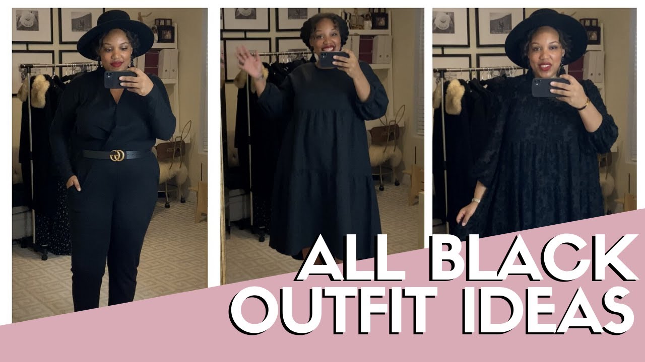 FASHION HACK: How to Look Good in All Black {Lookbook + Outfit Ideas}