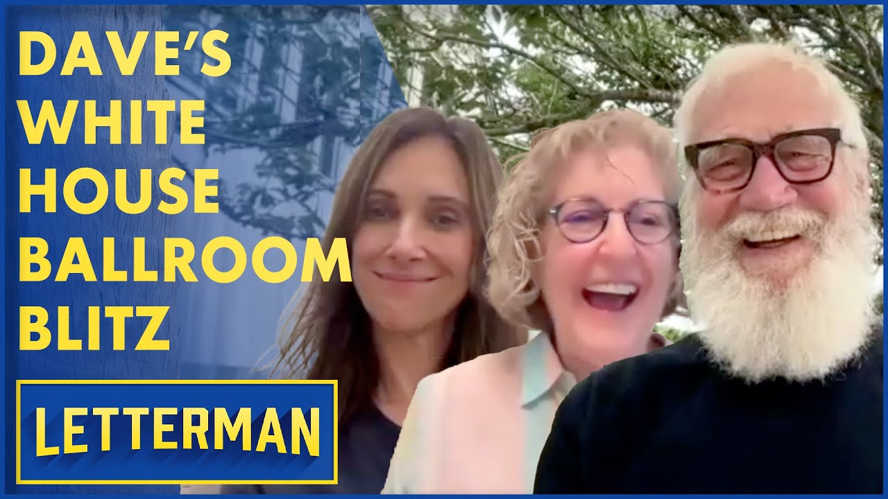 Dave Blitzes The White House Ballroom | David Letterman