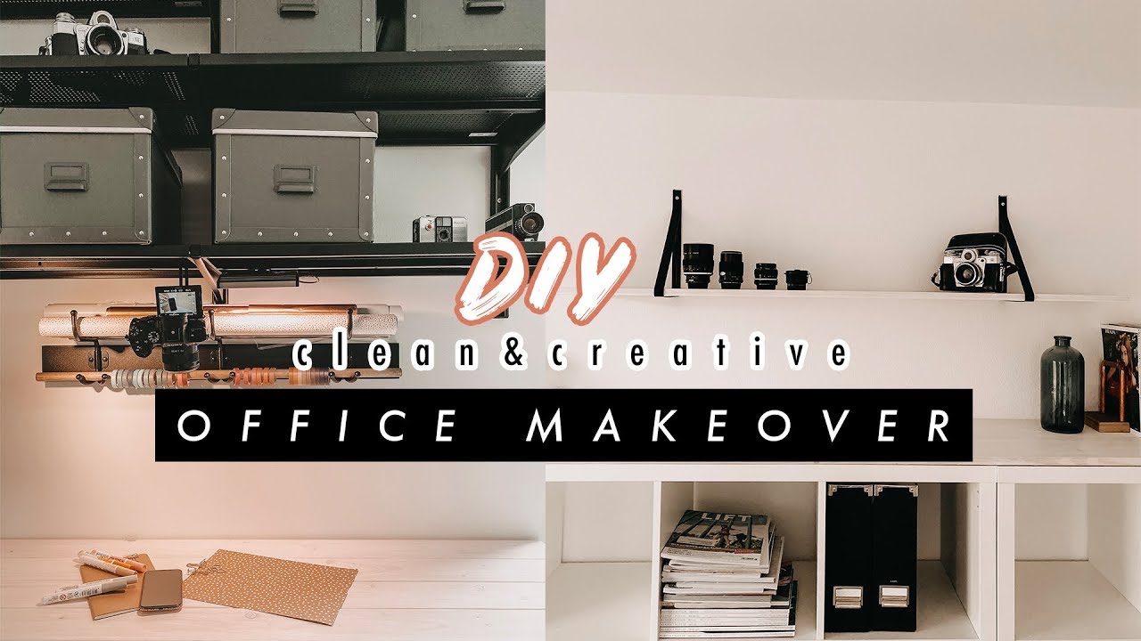 OFFICE MAKEOVER - DIY 2 in 1 moderne Schrankwand mit Sitzbank | EASY ALEX