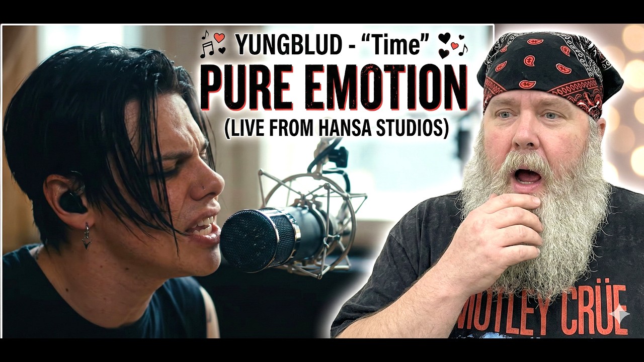 Реакция на песню Yungblud - Time (Live from Hansa Studios).