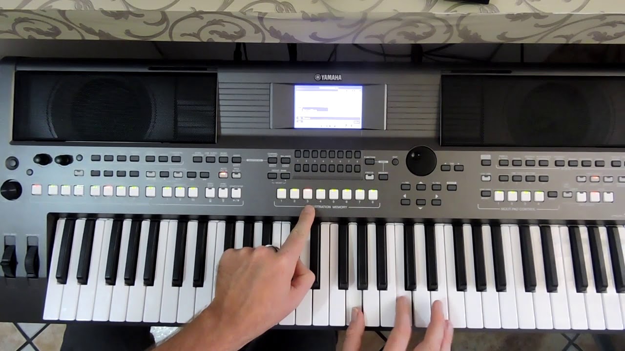 Demostração das funções do teclado Yamaha PSR 670 WHATSAP 47984644779
