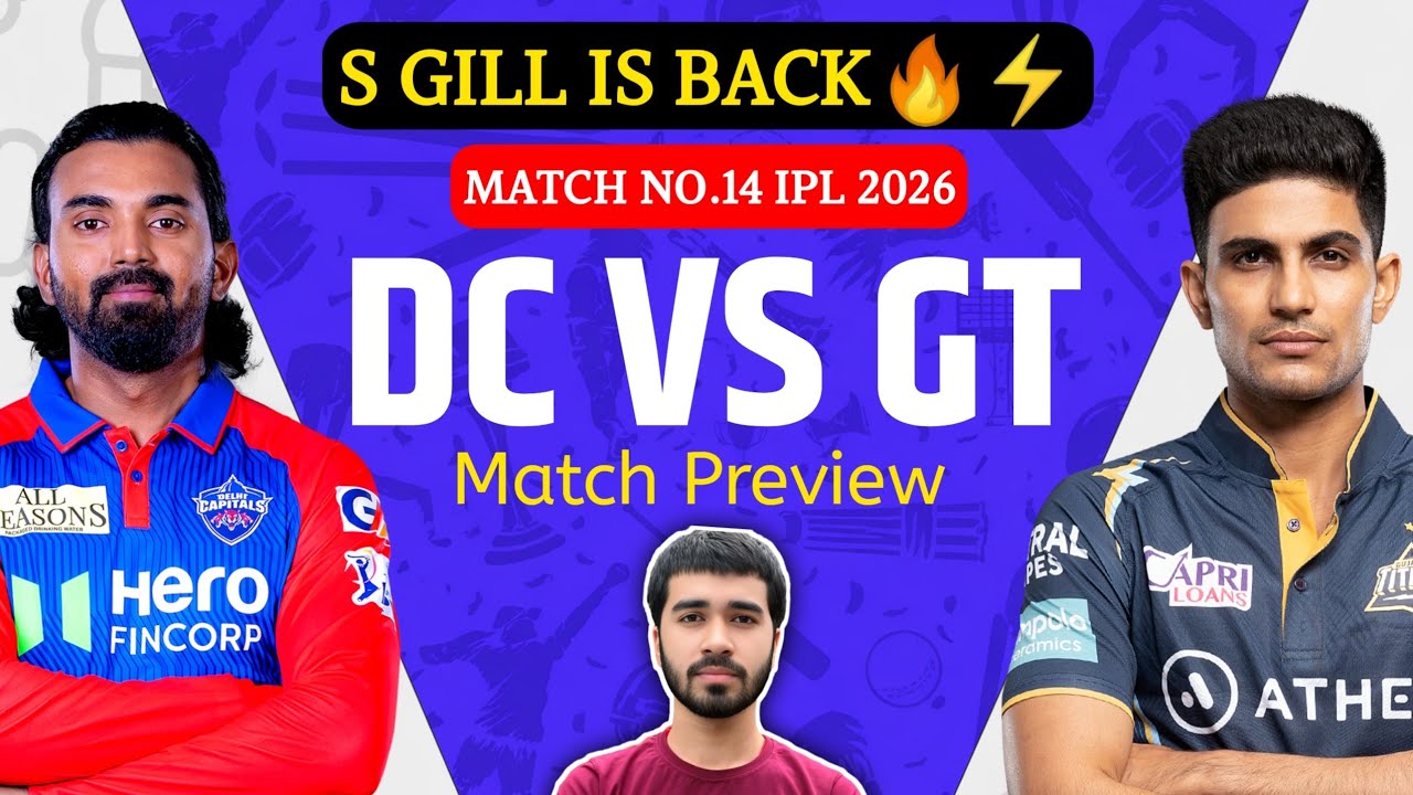 DC vs GT | Match Prediction | IPL 2026 | Match - 14 | DC vs GT Prediction | Today Match Prediction 
