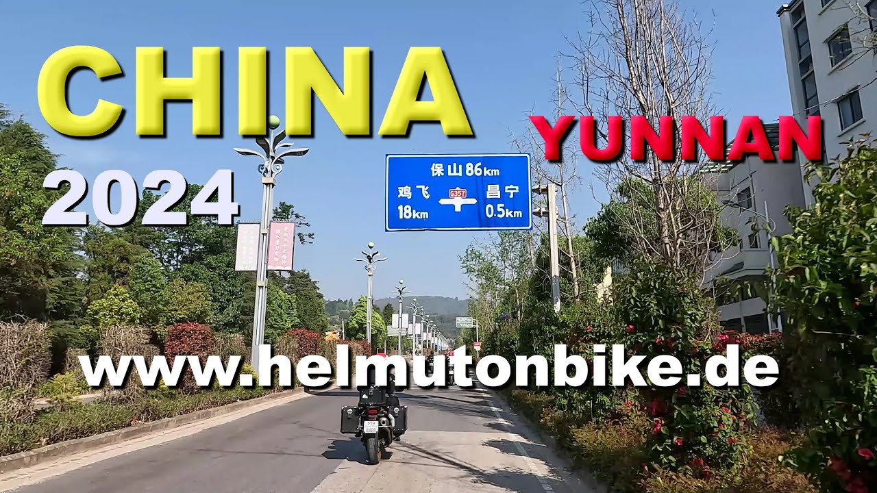 CHINA, Yunnan, eine Motorradreise