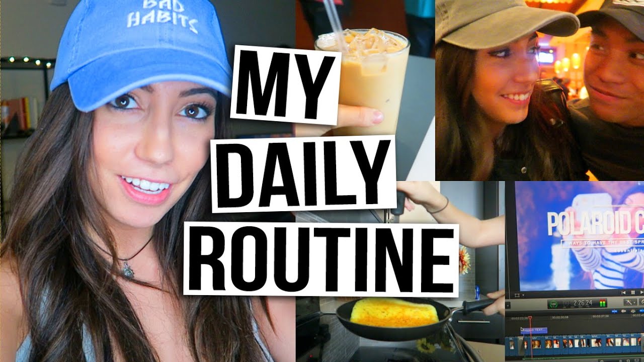 MY DAILY ROUTINE
