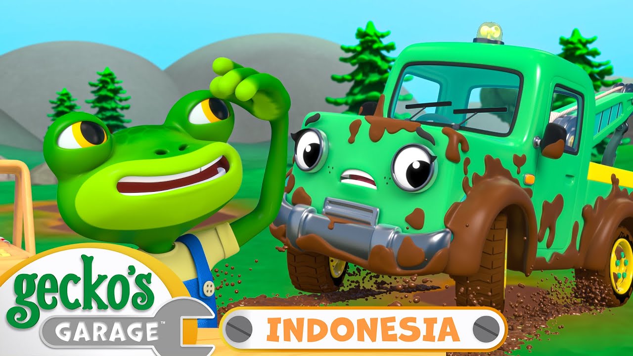 Penyelamatan dengan Helikopter | Garasi Gecko | Kartun Populer Anak-Anak | Seru dan Mendidik