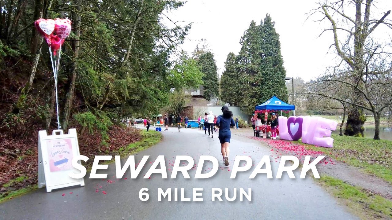 Seward Park 10K (with My Better Half Marathon) in Seattle | Virtual Run | 4K