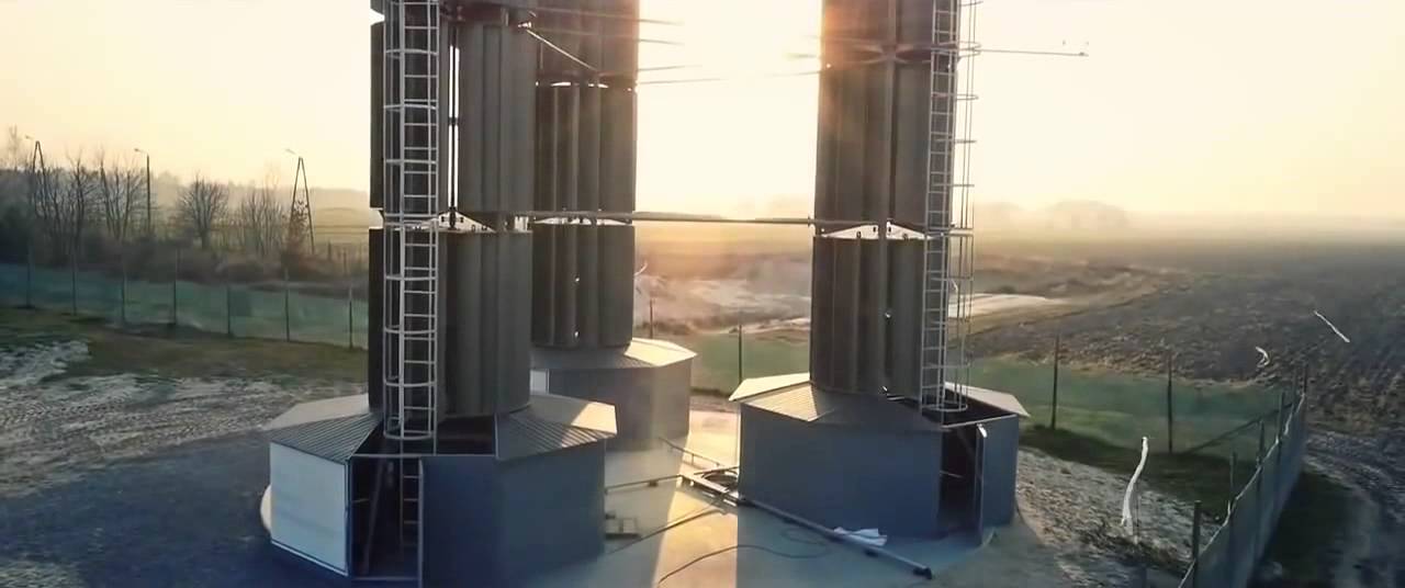 VAWT wind farm Piskorza