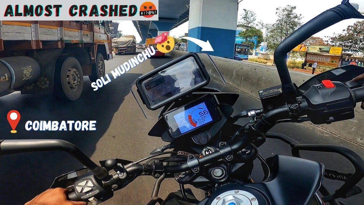 Stucked in Coimbatore😮‍💨/Worst Accident🤯/Public Reactions🤩/Day With V3🔥/Part-1/@Track_Twister