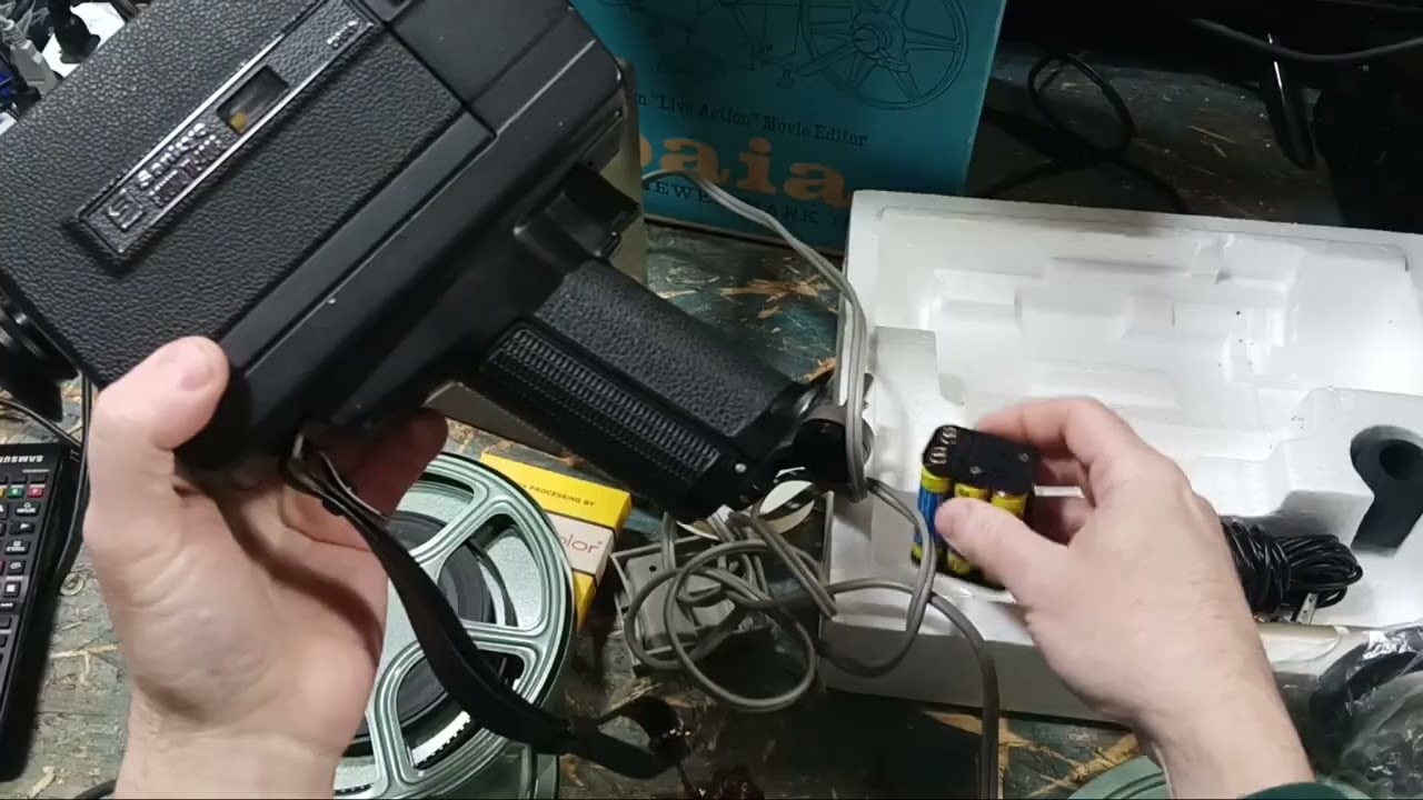 baia 8MM Reviewer Mark II & Sankyo Super 8 Sound XL-400S