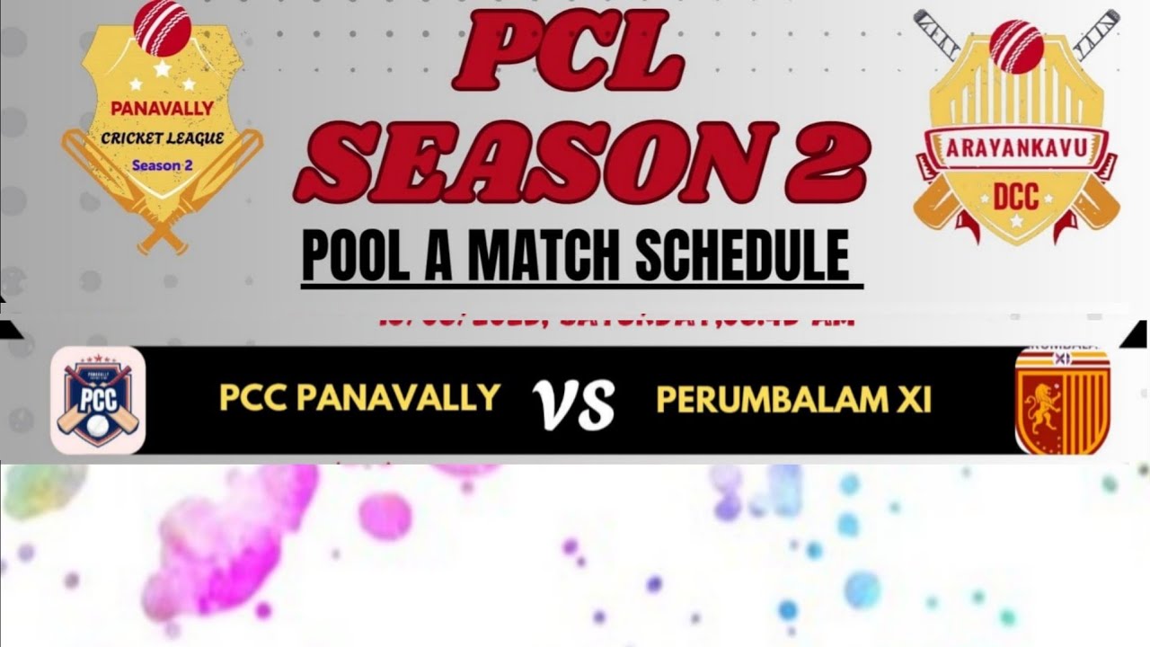 PCC PANAVALLY vs PERUMBALAM CC | PCL SEASON-2 2025