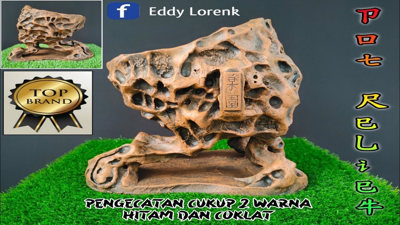 Cara Membuat Pot Relief || best relief pot 2022