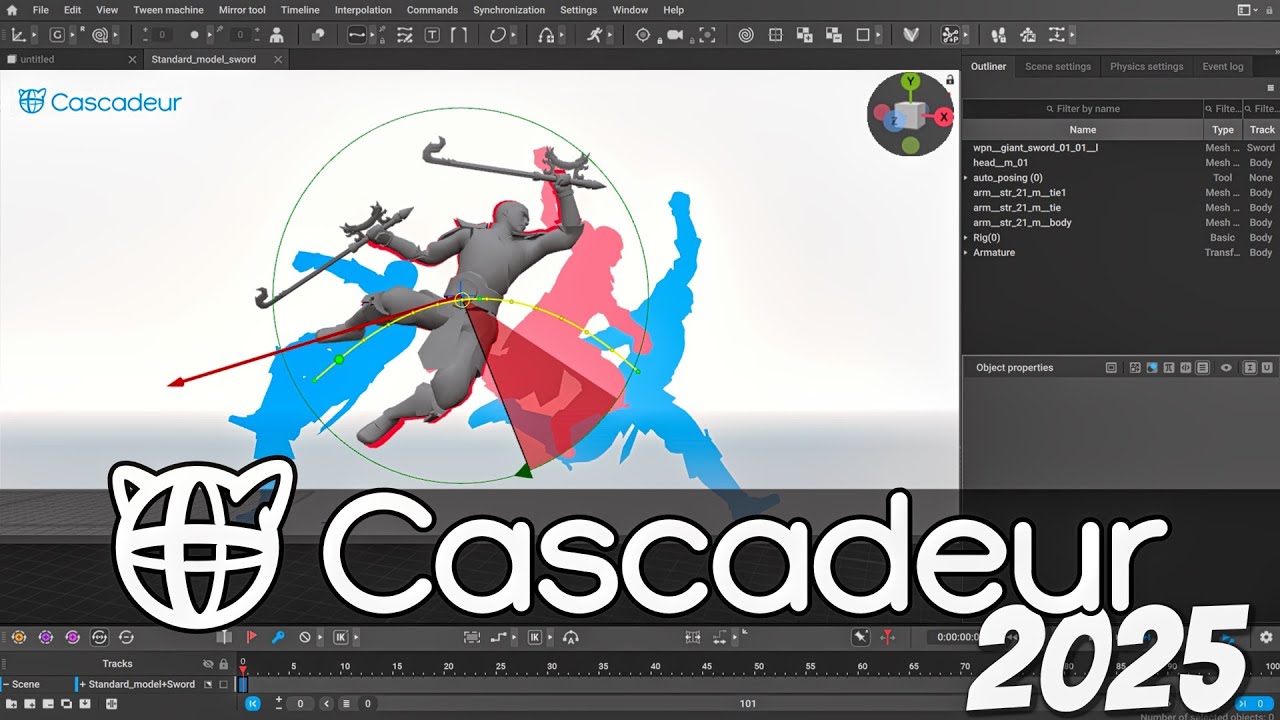 Cascadeur 2025 - A MASSIVE Step Forward