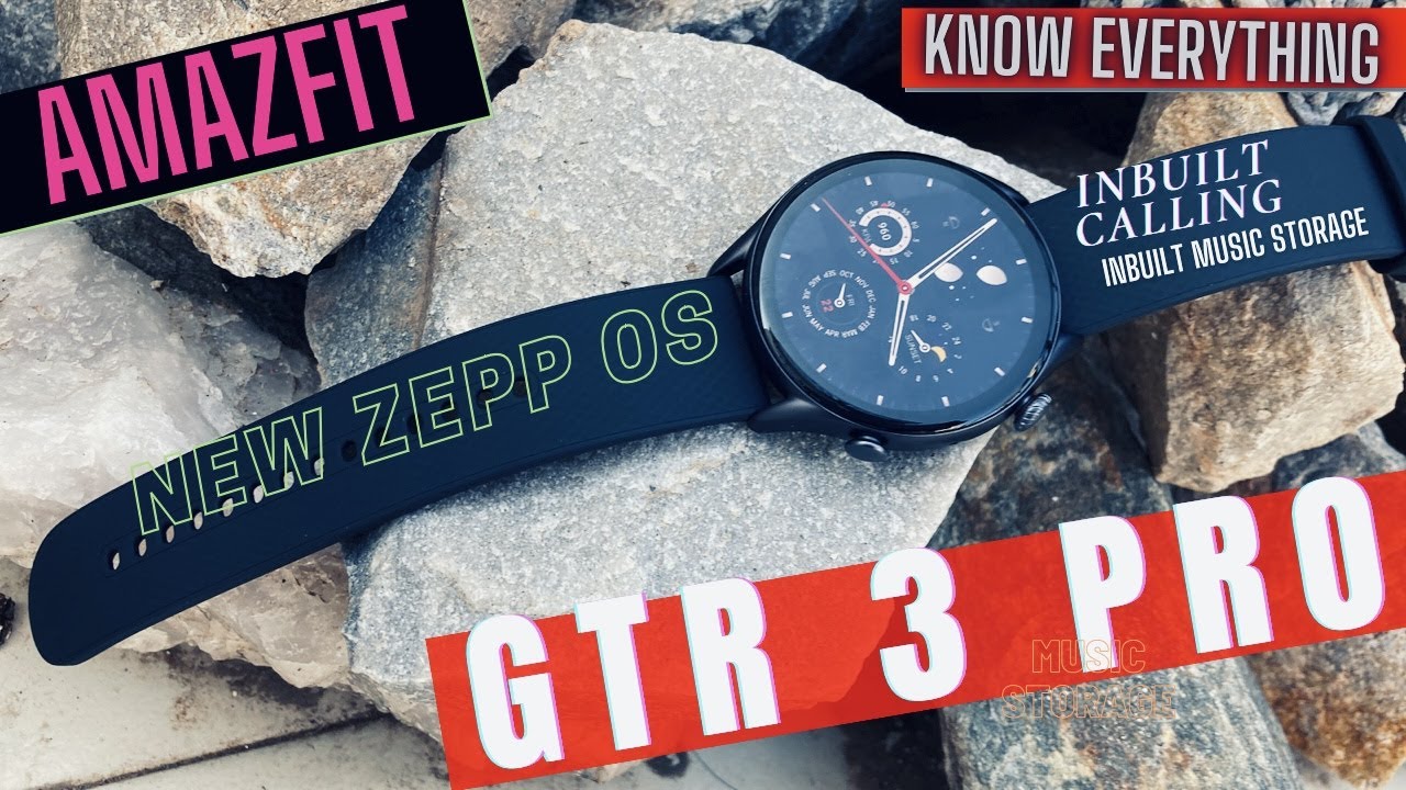 AMAZFIT GTR 3 PRO - Unboxing and Review 🔥. SmartWatch with Calling & Music Storage. Know Everything