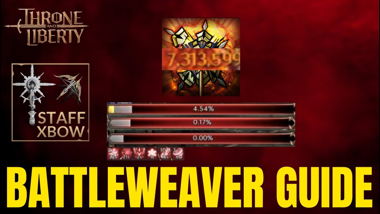 THE TACTICAL NUKE CLASS  xbow/staff PVE GUIDE -  Throne and Liberty