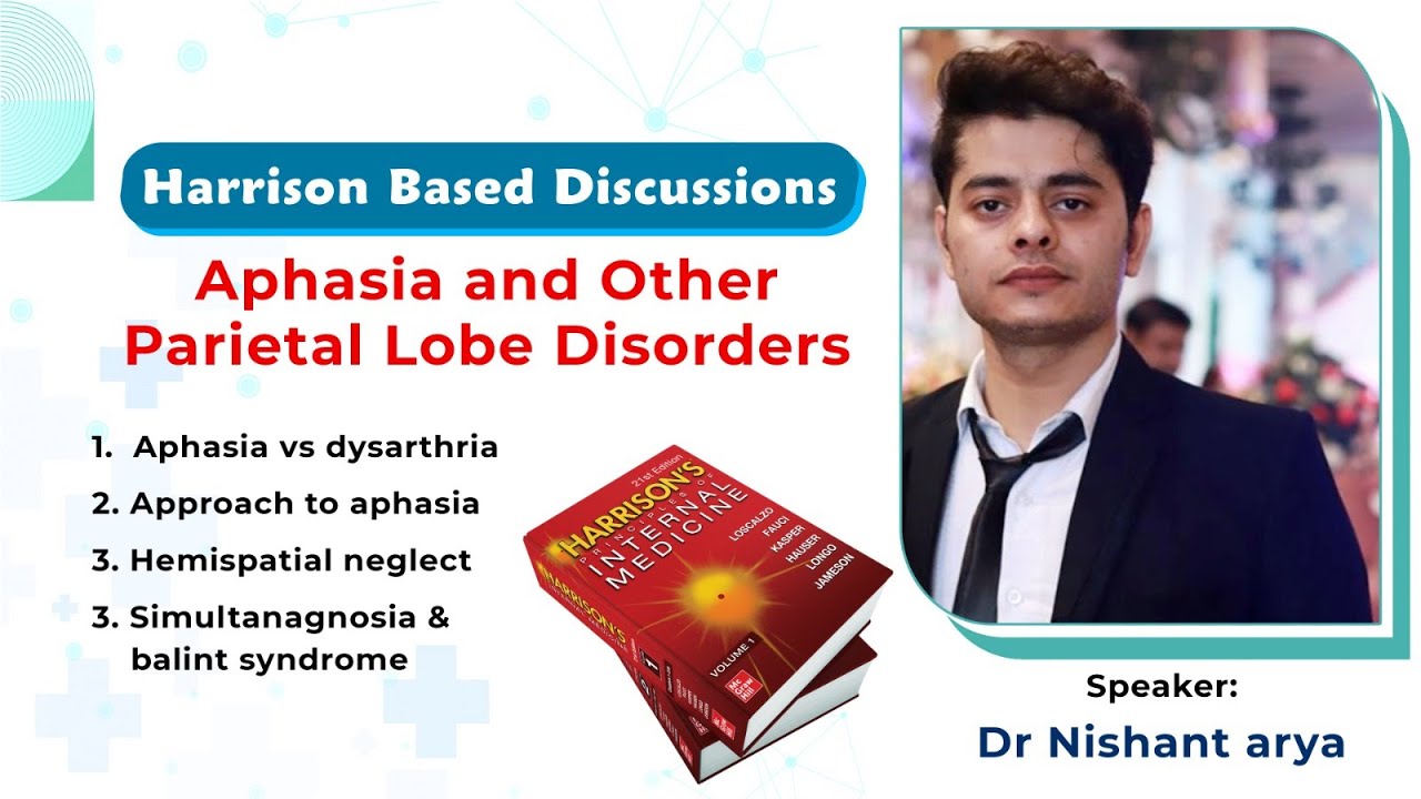 Aphasia and Other Parietal Lobe Disorders ( Internal Medicine ) by Dr Nishant Arya