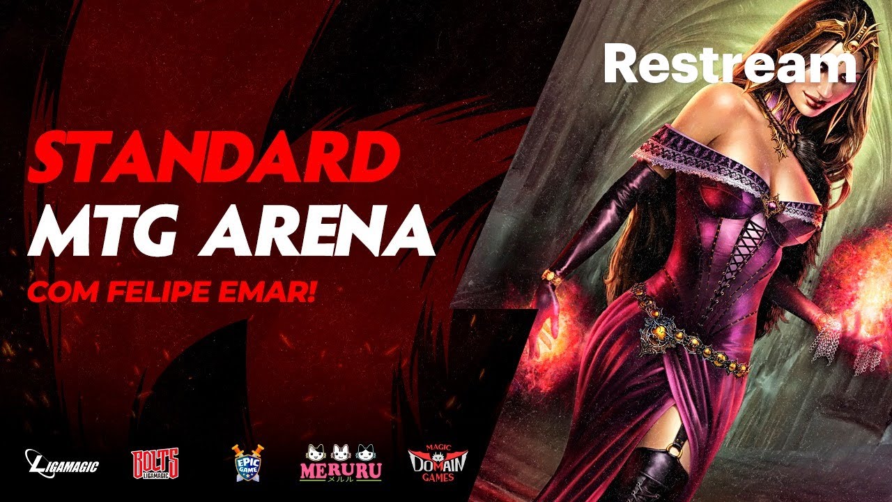 Grindando no mítico do arena! Standard com Fellipe Emar! CÓDIGO Marketplace: BOLTS!