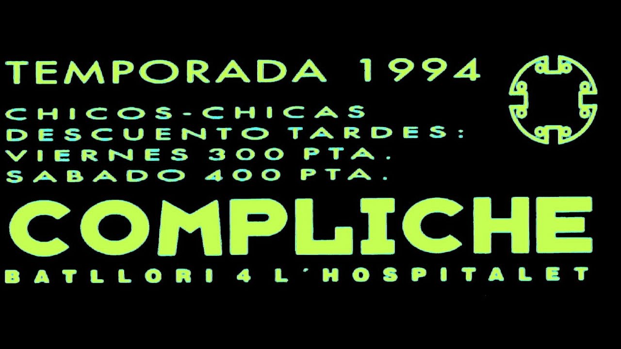Jens Lissat Compliche Club 15/7/1994 Pre Party Unity +KO