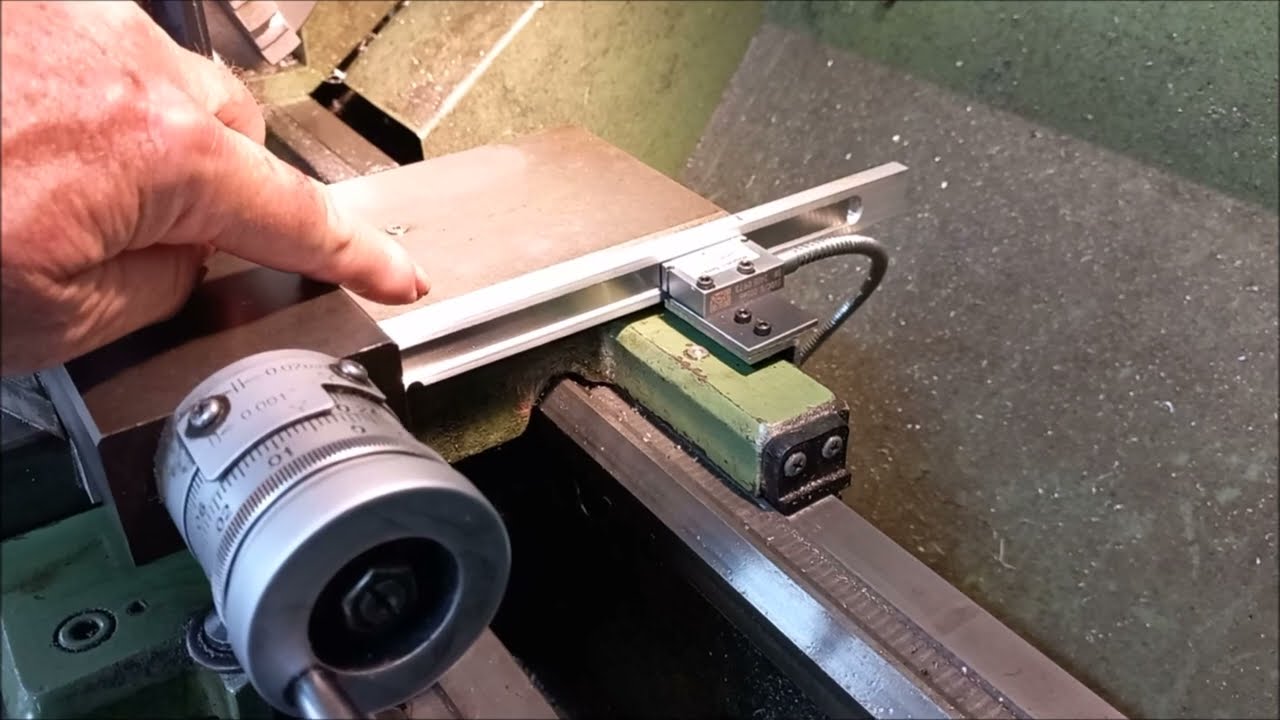 Cross Slide Magnetic Read Head DRO for small Lathes