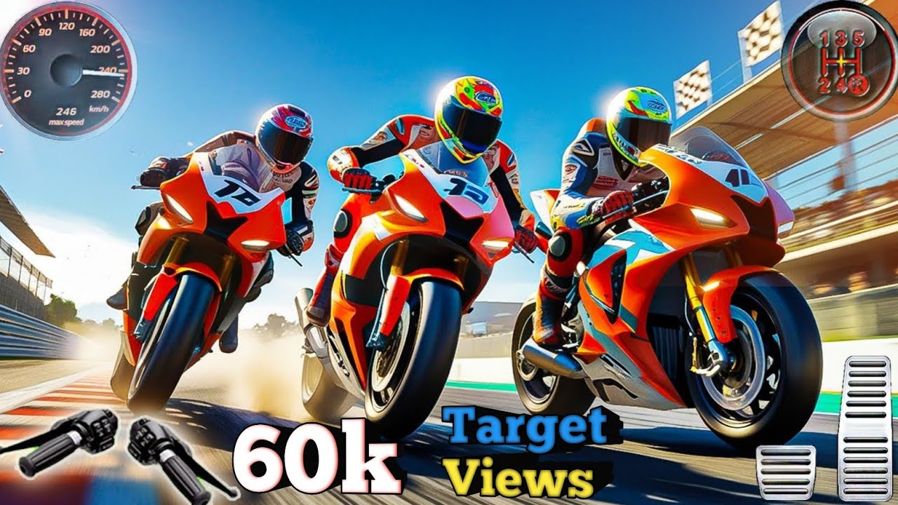 Target 60k Views Extreme Moto Rider Bike Racing 2025 Motor Bike Racing - Android Gameplay
