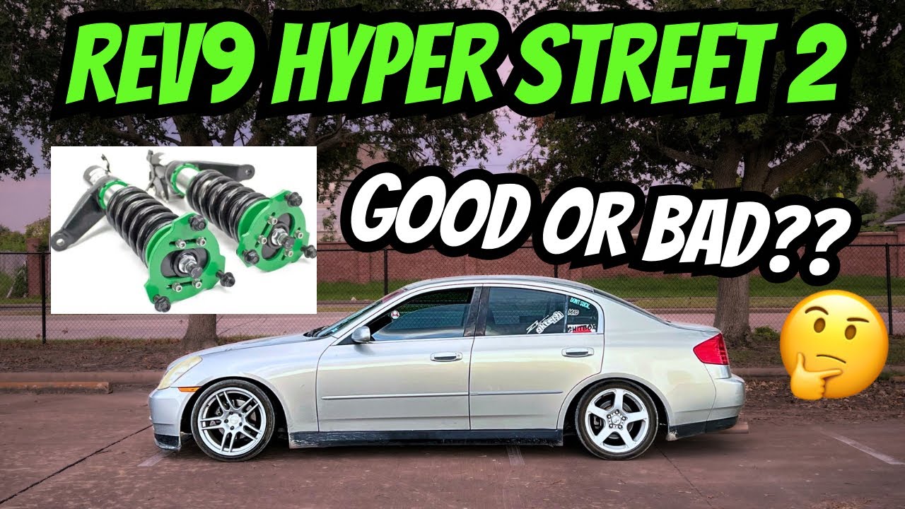 Обзор амортизаторов Rev9 Hyper Street 2 за 2 года.
