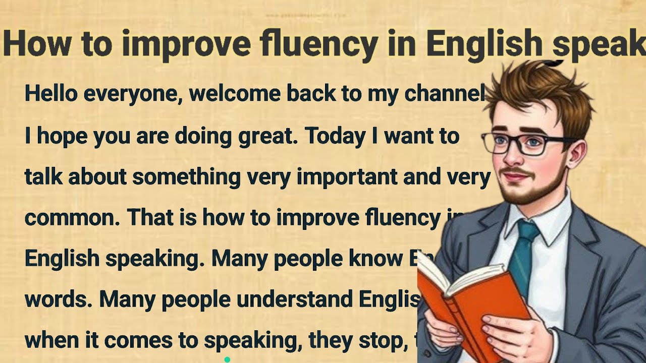 How to improve fluency in English speak