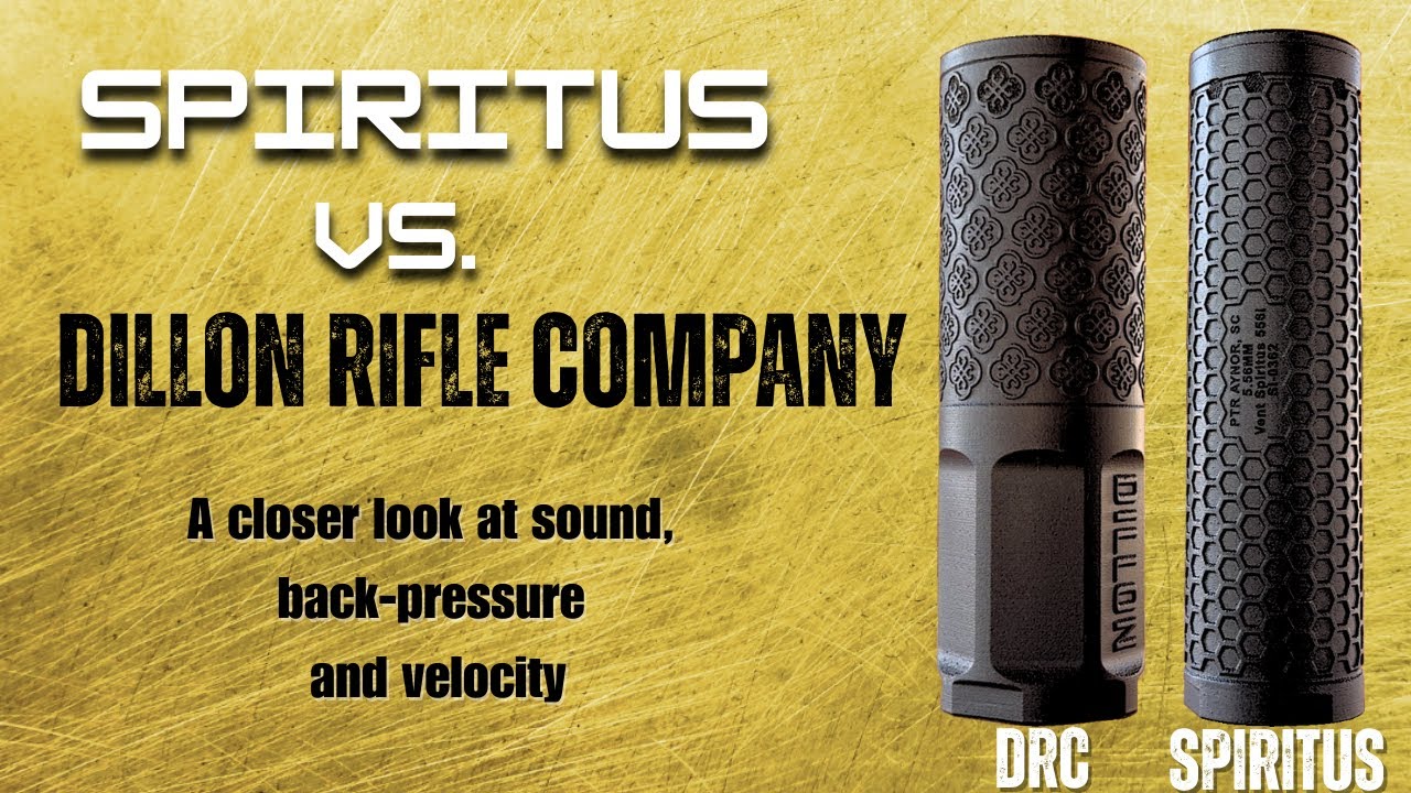 PTR VENT Spiritus vs DRC — Which New 5.56 Suppressor Wins? (Sound, Backpressure & Velocity)