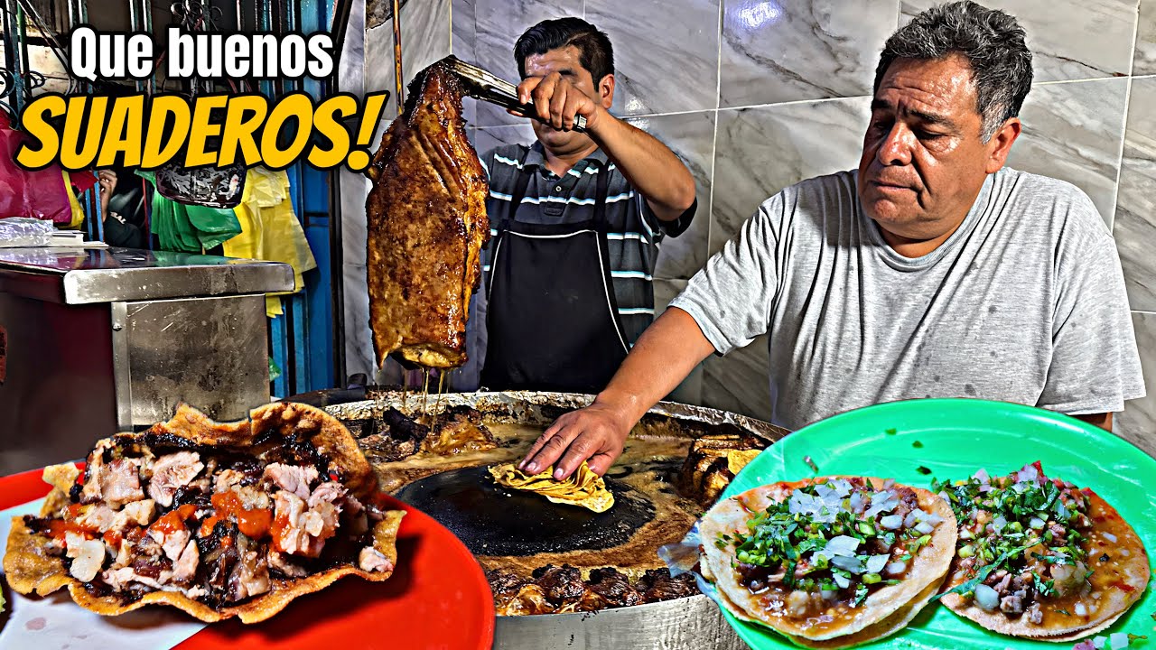 Los TACOS de SUADERO m&aacute;s SABROSOS de la CDMX 🌮🔥