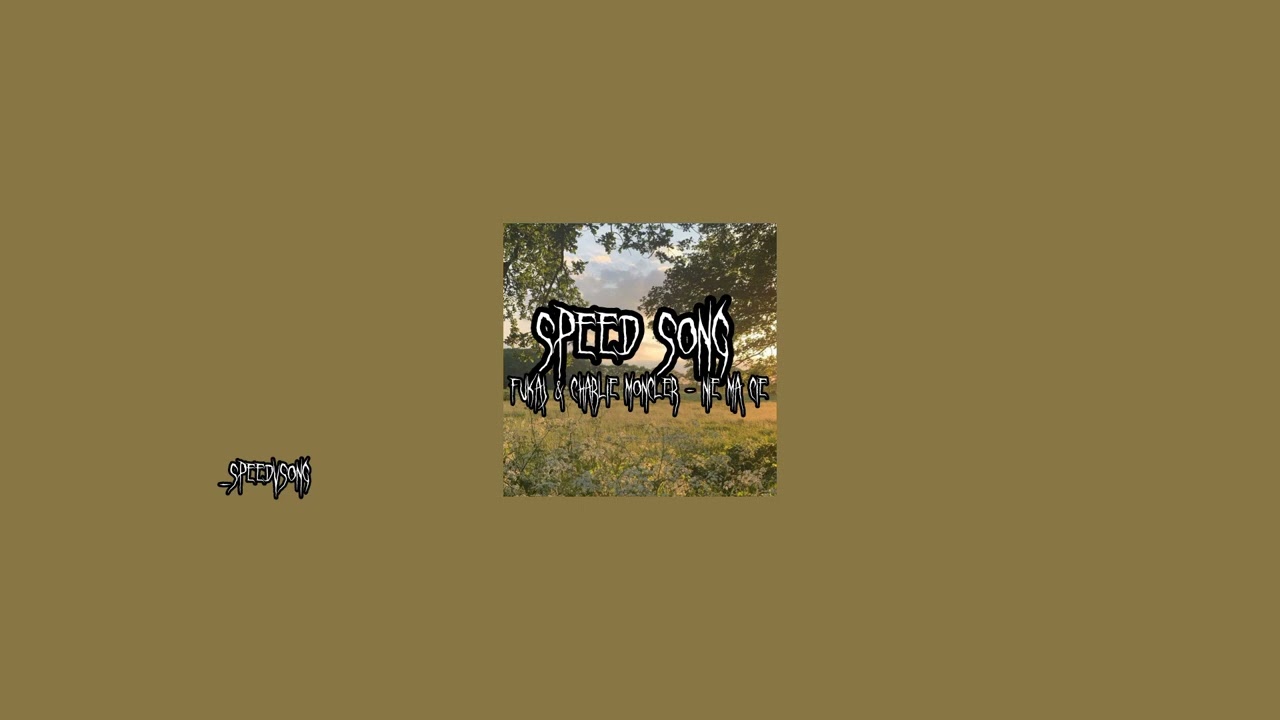 SPEED SONG Fukaj & charlie moncler - NIE MA CIĘ