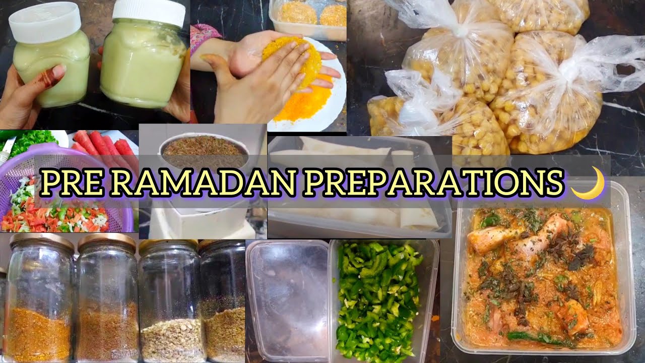 ✨Pre Ramadan Preparation | Freezer Meals | Quick Ramzan Prep | Time Saving Hacks🌙